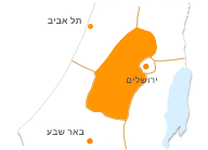 מיקום של האיזור על גבי מפה