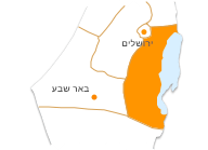 מיקום של האיזור על גבי מפה